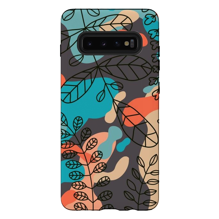 Galaxy S10 plus StrongFit Sutera Floral 2 by Hanny Agustine