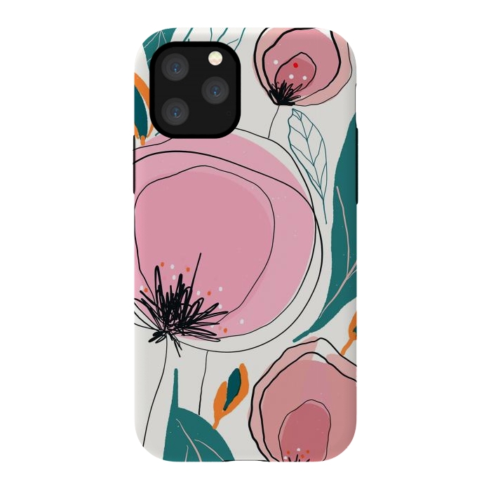 iPhone 11 Pro StrongFit Cotona Florals by Hanny Agustine