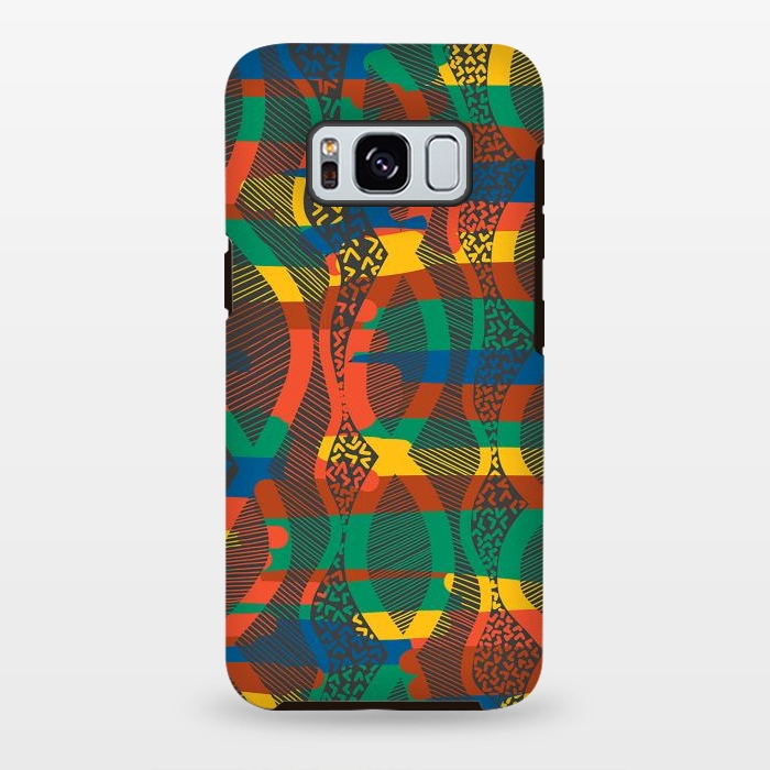 Galaxy S8 plus StrongFit African Lineart by Hanny Agustine