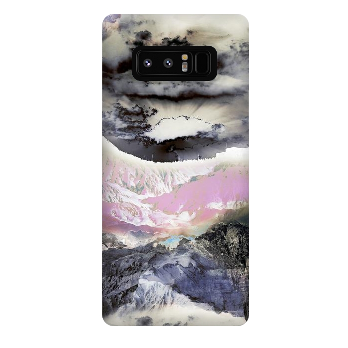 Galaxy Note 8 StrongFit Mountain landscape digital art by Oana 