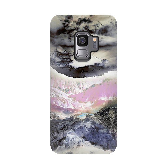 Galaxy S9 StrongFit Mountain landscape digital art by Oana 