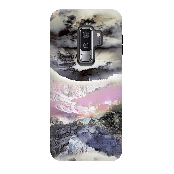 Galaxy S9 plus StrongFit Mountain landscape digital art by Oana 