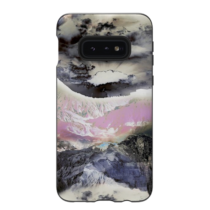 Galaxy S10e StrongFit Mountain landscape digital art by Oana 