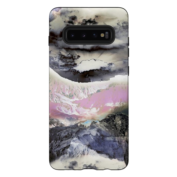 Galaxy S10 plus StrongFit Mountain landscape digital art by Oana 