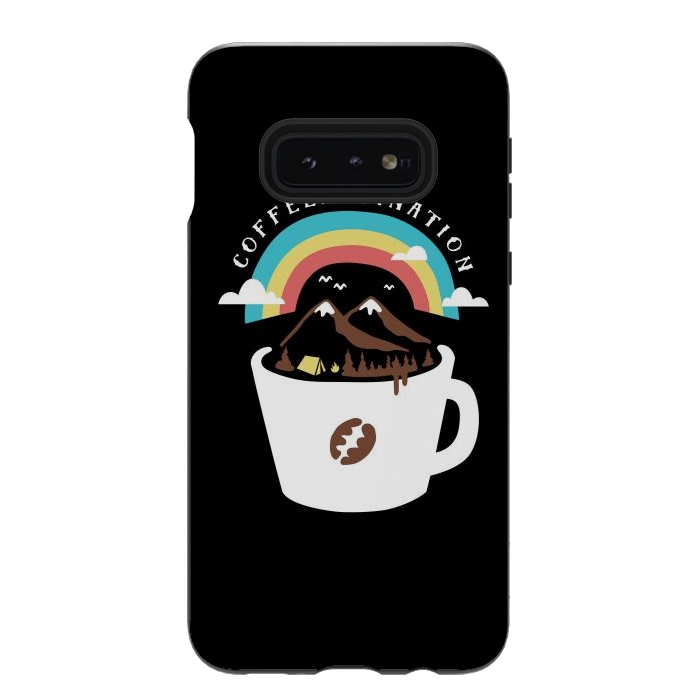 Galaxy S10e StrongFit Coffeemagination 2 by Afif Quilimo