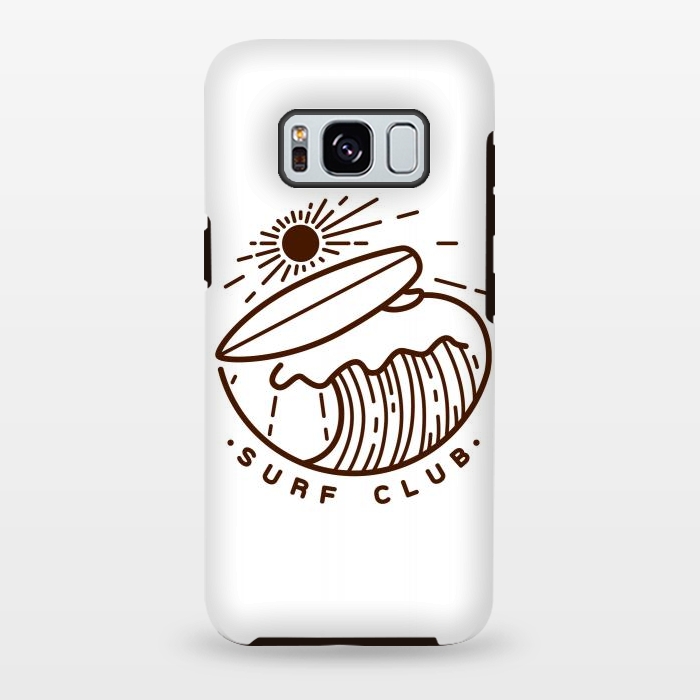 Galaxy S8 plus StrongFit Surf Club by Afif Quilimo