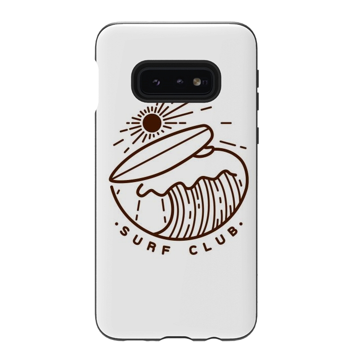 Galaxy S10e StrongFit Surf Club by Afif Quilimo
