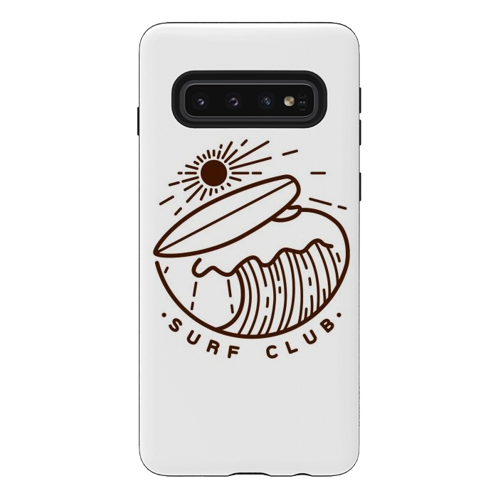 Galaxy S10 StrongFit Surf Club by Afif Quilimo