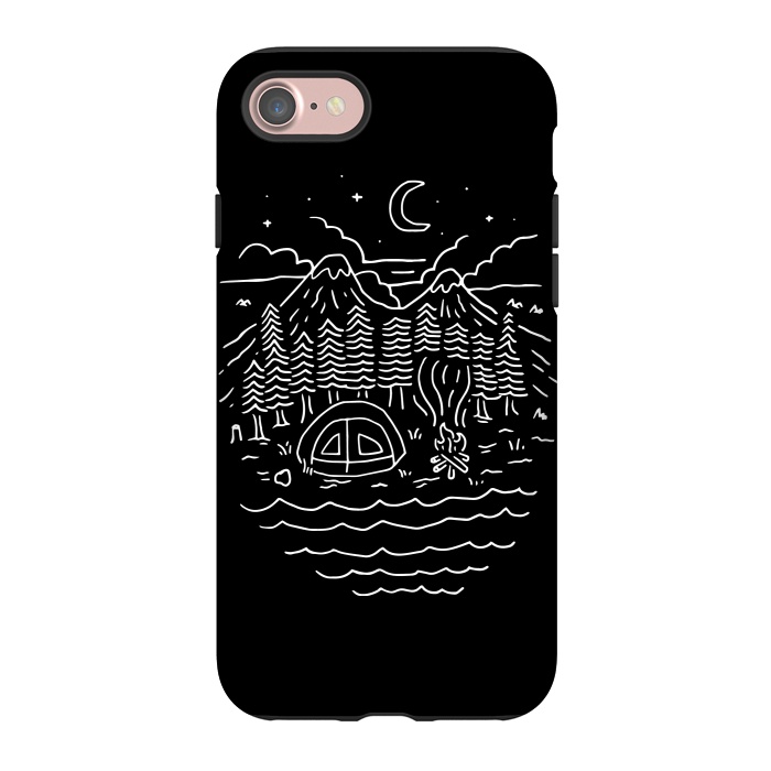 iPhone 7 StrongFit The Great Outdoors (for dark) by Afif Quilimo
