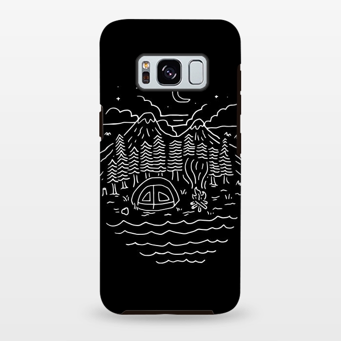 Galaxy S8 plus StrongFit The Great Outdoors (for dark) by Afif Quilimo