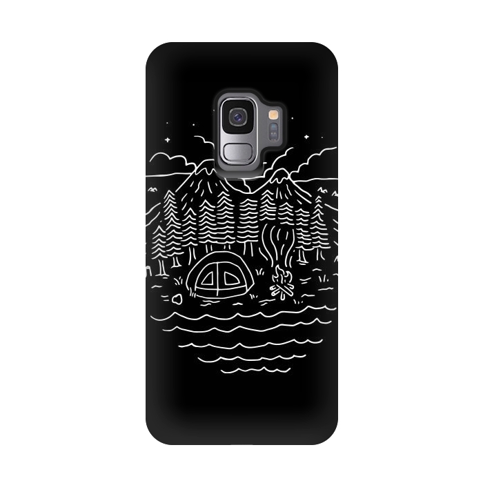 Galaxy S9 StrongFit The Great Outdoors (for dark) by Afif Quilimo