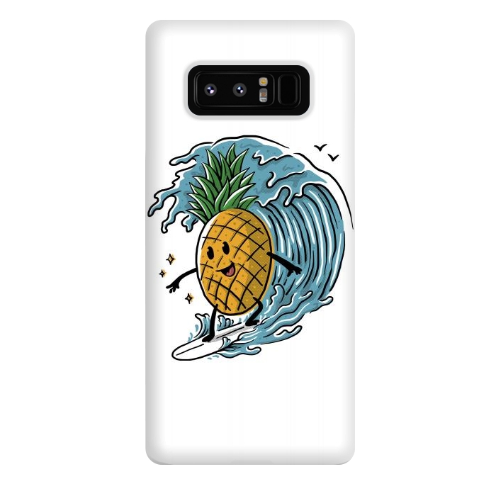 Galaxy Note 8 StrongFit Pineapple Surfing by Afif Quilimo