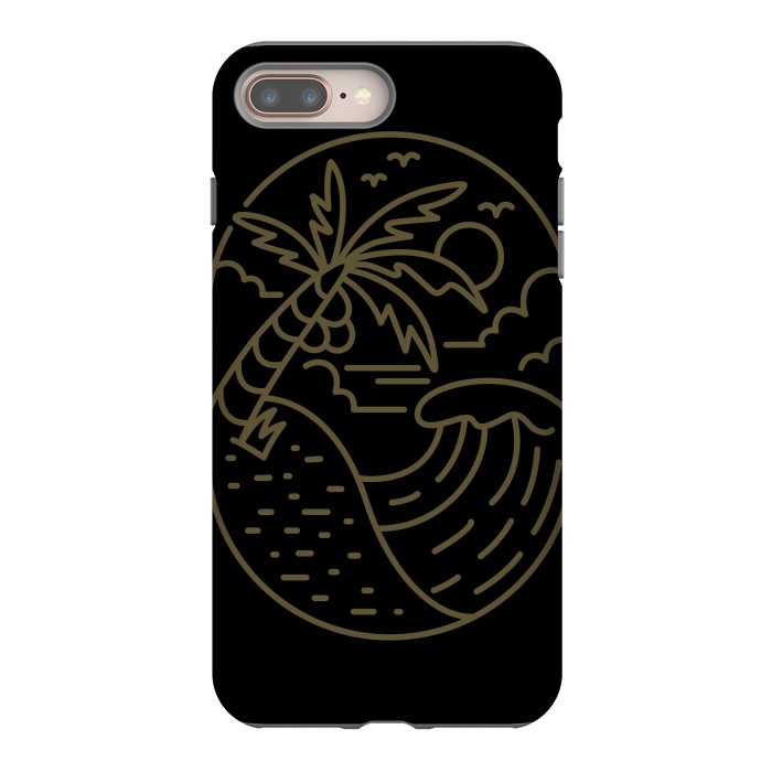 iPhone 7 plus StrongFit Great Wave by Afif Quilimo