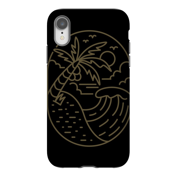 iPhone Xr StrongFit Great Wave by Afif Quilimo
