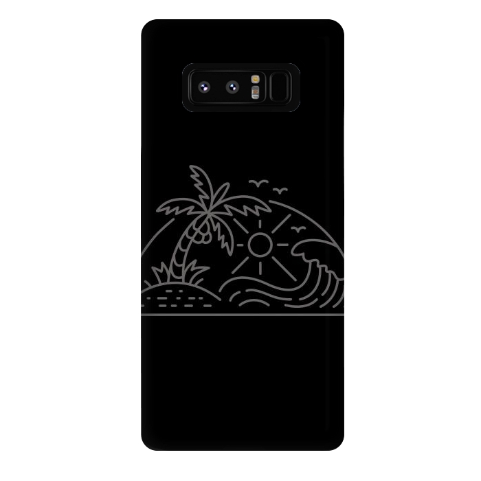 Galaxy Note 8 StrongFit Sun & Wave by Afif Quilimo