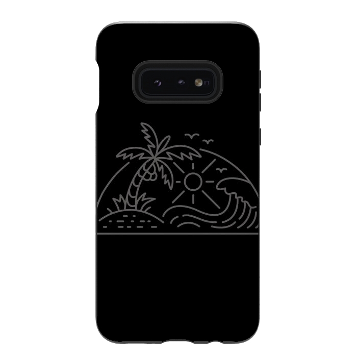 Galaxy S10e StrongFit Sun & Wave by Afif Quilimo