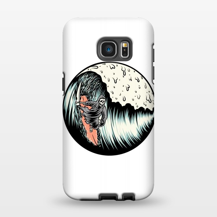 Galaxy S7 EDGE StrongFit Reaper Vacation by Afif Quilimo
