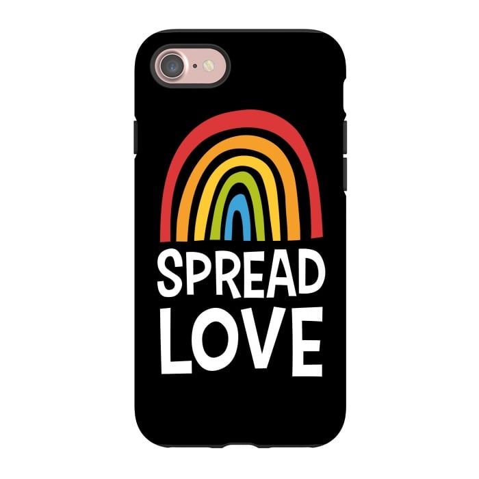 iPhone 7 StrongFit Spread Love by Majoih
