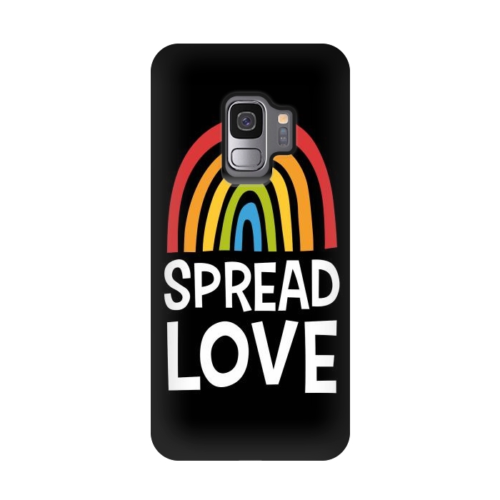 Galaxy S9 StrongFit Spread Love by Majoih