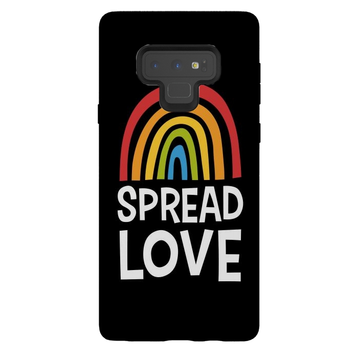Galaxy Note 9 StrongFit Spread Love by Majoih