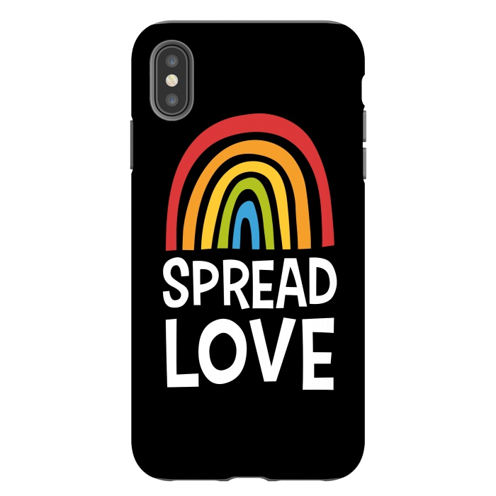 iPhone Xs Max StrongFit Spread Love by Majoih