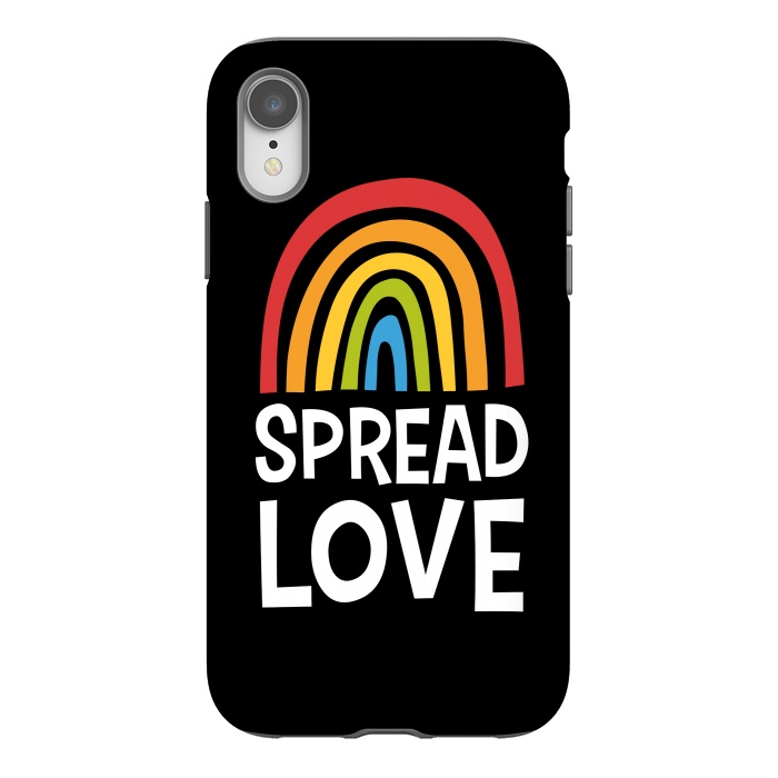 iPhone Xr StrongFit Spread Love by Majoih