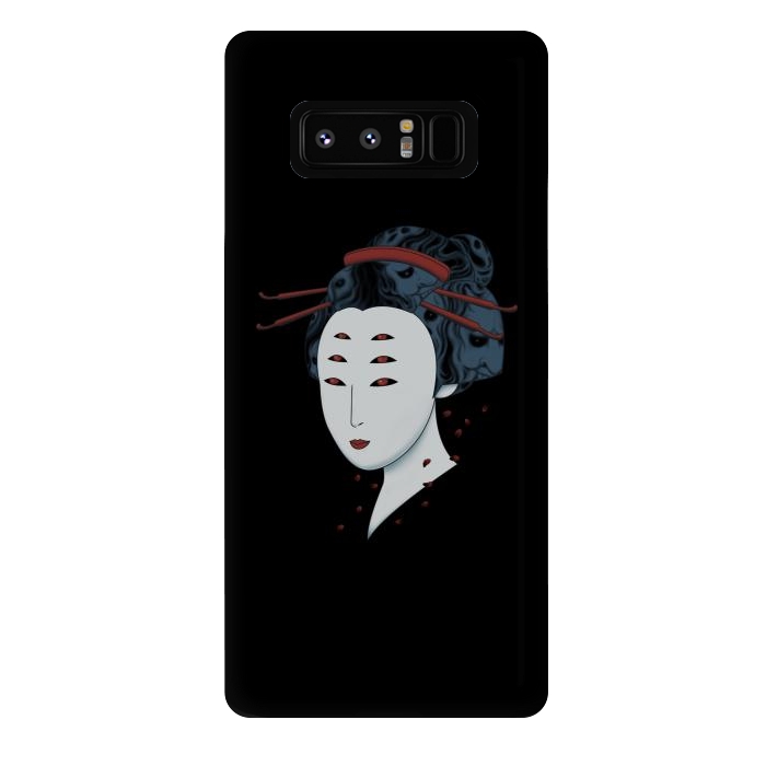 Galaxy Note 8 StrongFit Floating with Demons by Pigboom