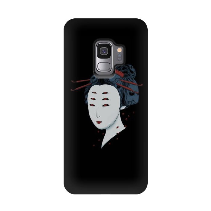 Galaxy S9 StrongFit Floating with Demons by Pigboom