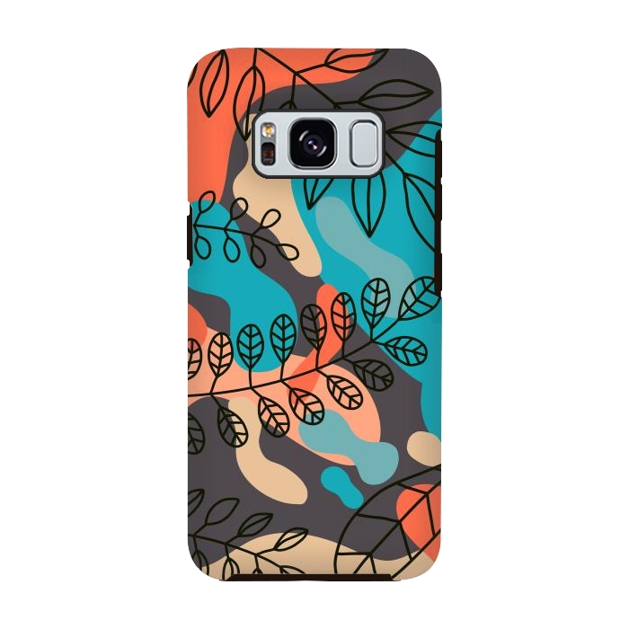 Galaxy S8 StrongFit Sutera Floral by Hanny Agustine