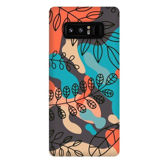Galaxy Note 8 StrongFit Sutera Floral by Hanny Agustine