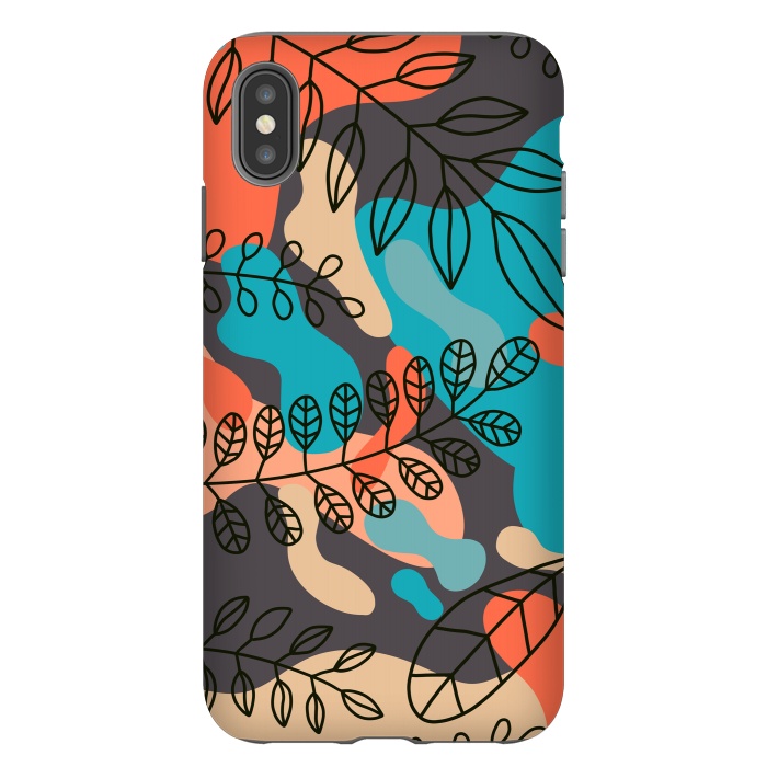 iPhone Xs Max StrongFit Sutera Floral by Hanny Agustine