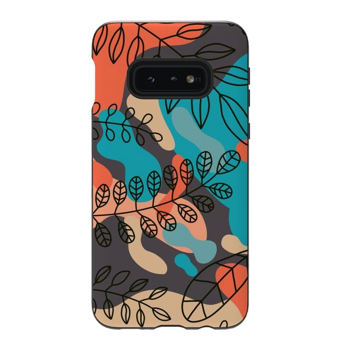 Galaxy S10e StrongFit Sutera Floral by Hanny Agustine