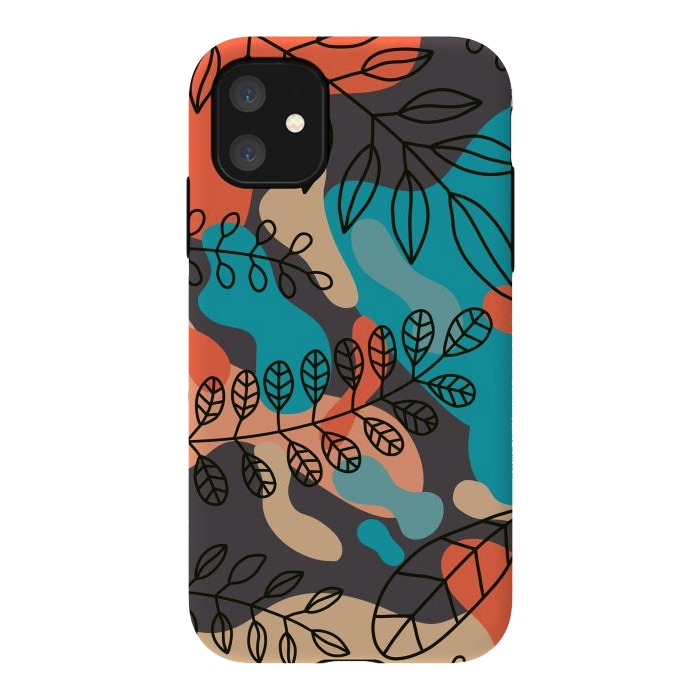 iPhone 11 StrongFit Sutera Floral by Hanny Agustine