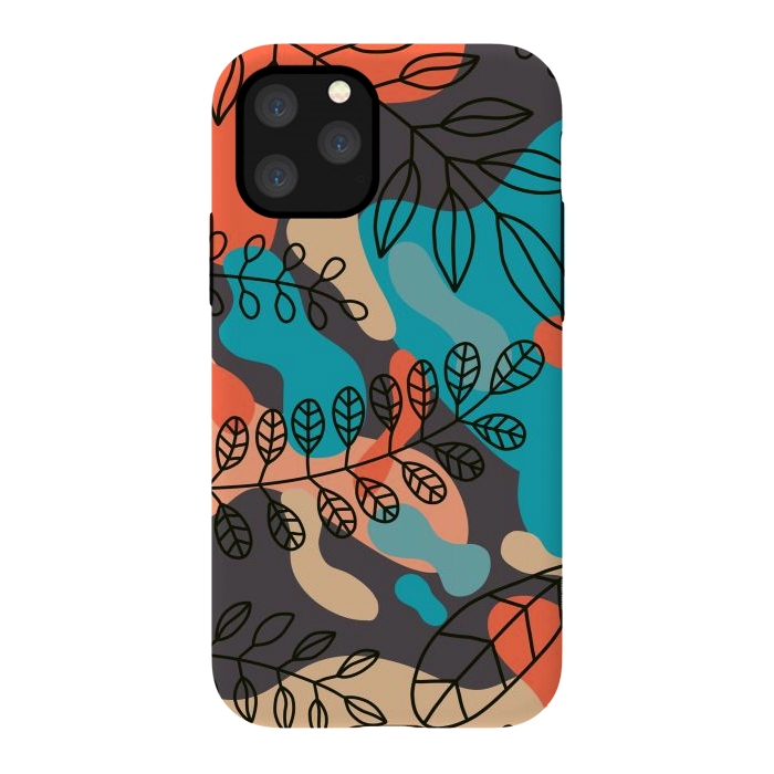 iPhone 11 Pro StrongFit Sutera Floral by Hanny Agustine