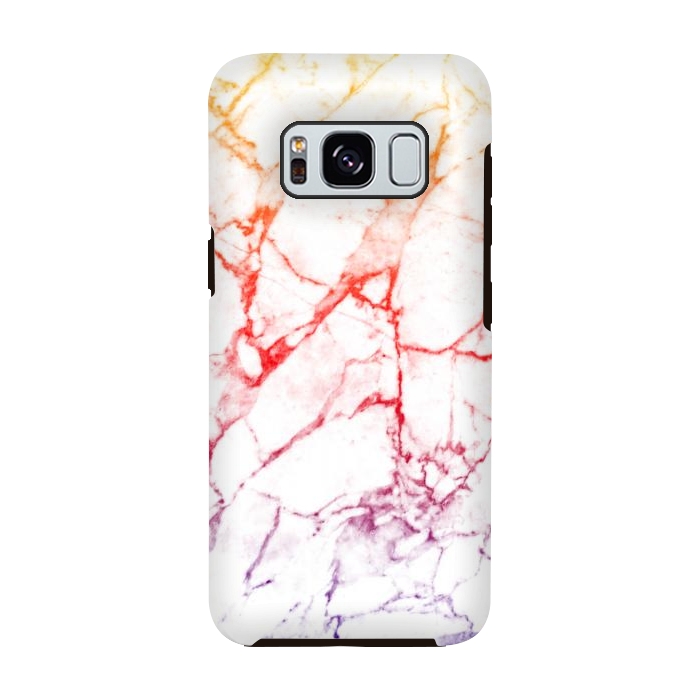 Galaxy S8 StrongFit Colour gradient marble texture by Oana 