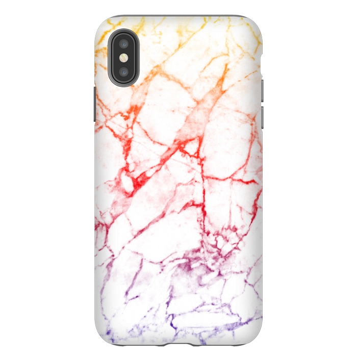 iPhone Xs Max StrongFit Colour gradient marble texture by Oana 