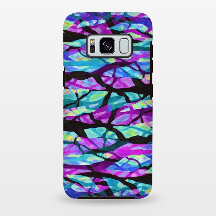 Galaxy S8 plus StrongFit Abstract Trees Digital Art G551 by Medusa GraphicArt