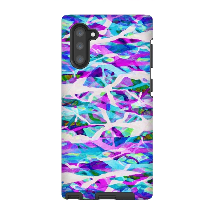Galaxy Note 10 StrongFit Abstract Trees Digital Art G552 by Medusa GraphicArt