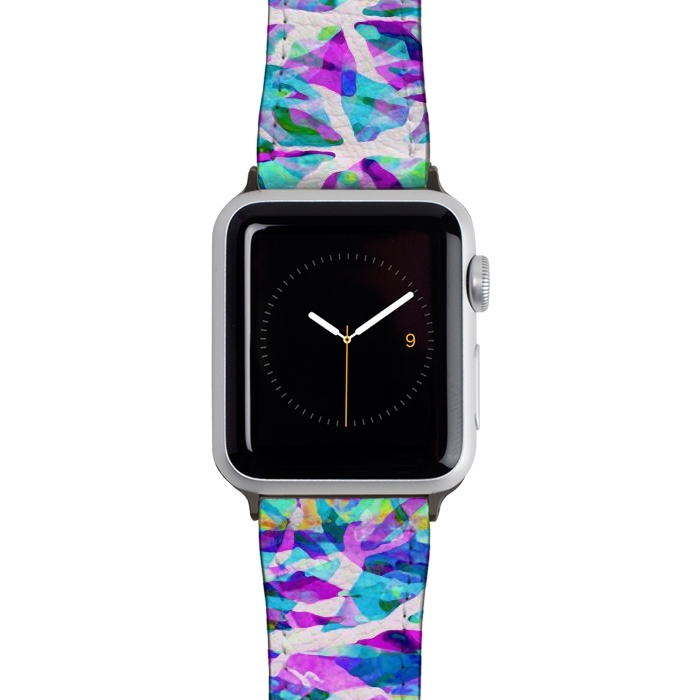 Watch 38mm / 40mm Strap PU leather Abstract Trees Digital Art G552 by Medusa GraphicArt