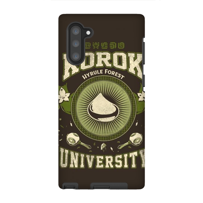 Galaxy Note 10 StrongFit Korok University by Ilustrata