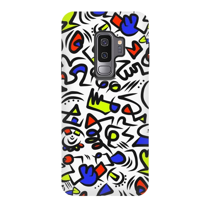 Galaxy S9 plus StrongFit Mondrian Abstract by Hanny Agustine