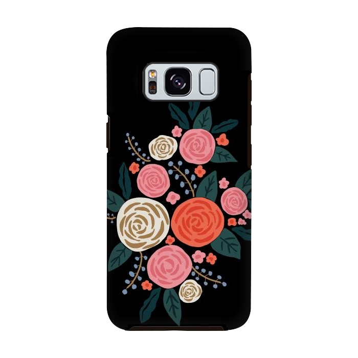 Galaxy S8 StrongFit Rose Bouquet by Hanny Agustine