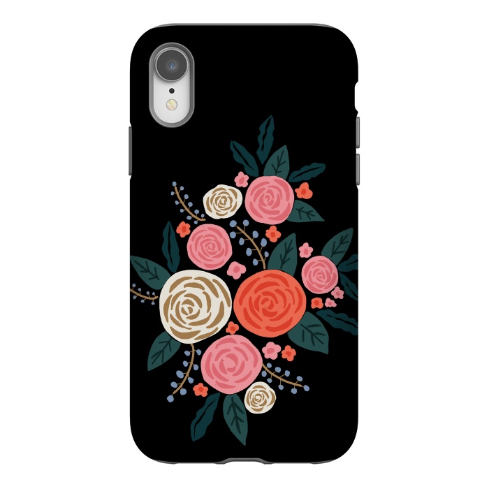 iPhone Xr StrongFit Rose Bouquet by Hanny Agustine