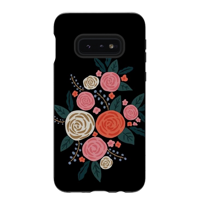 Galaxy S10e StrongFit Rose Bouquet by Hanny Agustine