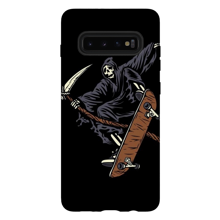 Galaxy S10 plus StrongFit Skate Reaper by Afif Quilimo
