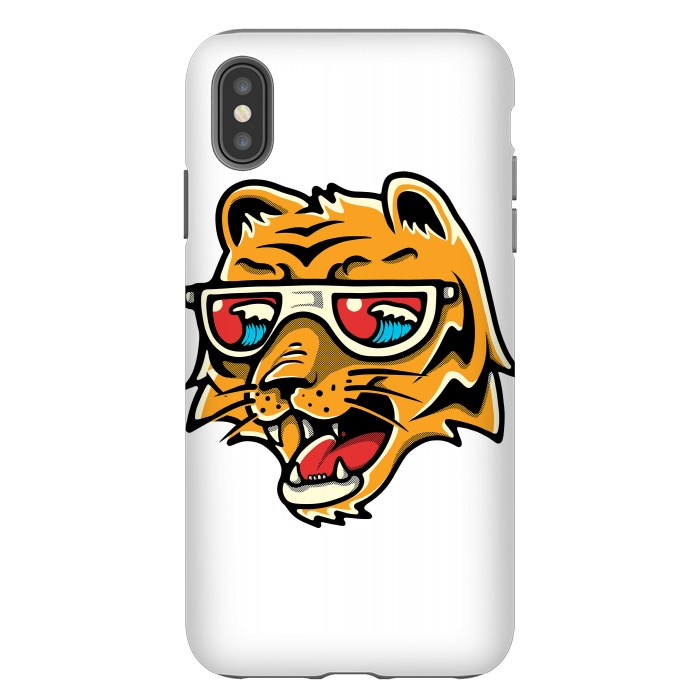 iPhone Xs Max StrongFit Roar Wave by Afif Quilimo