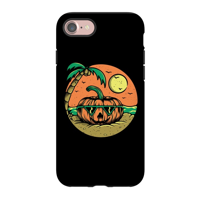 iPhone 7 StrongFit Pumpkin Summer by Afif Quilimo