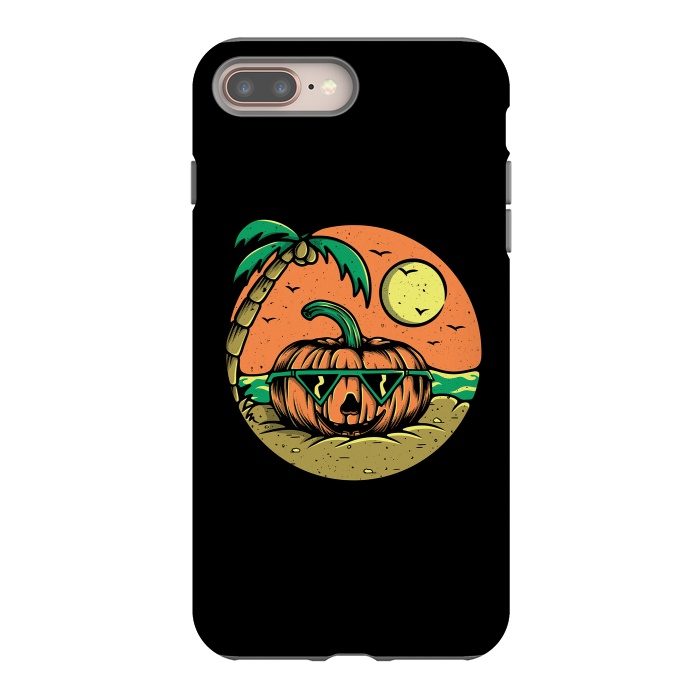 iPhone 7 plus StrongFit Pumpkin Summer by Afif Quilimo