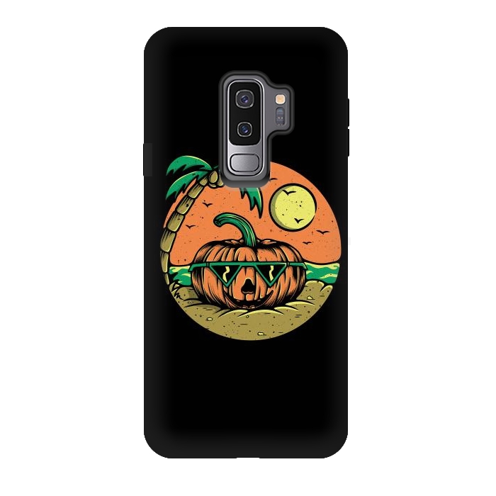 Galaxy S9 plus StrongFit Pumpkin Summer by Afif Quilimo