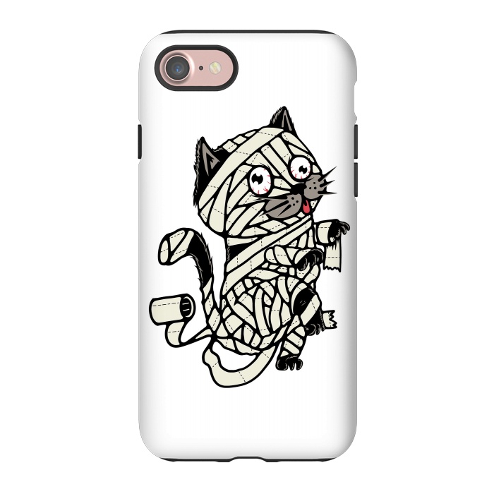 iPhone 7 StrongFit Mummy Cat by Afif Quilimo